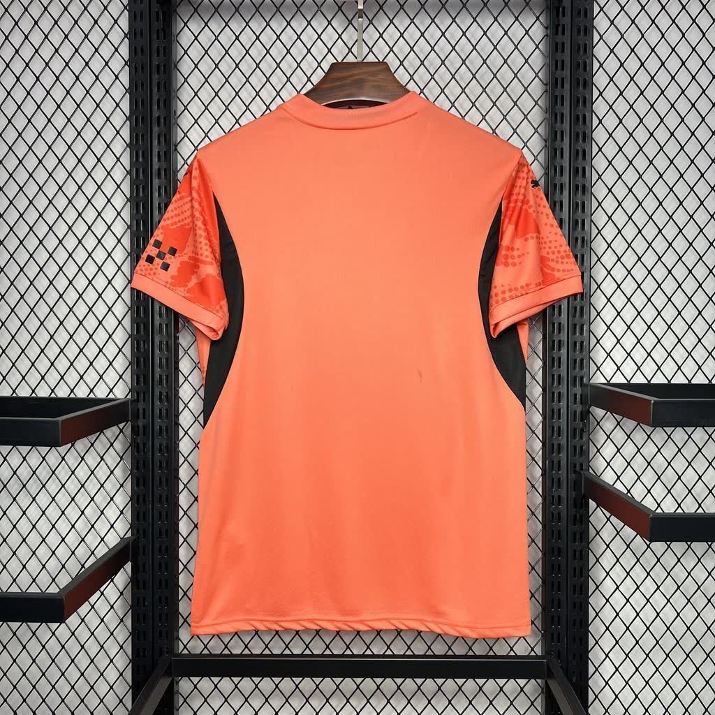 football-shirt-manchester-city-orange-25-26-2 Football Shirt Manchester City Orange 25-26 back