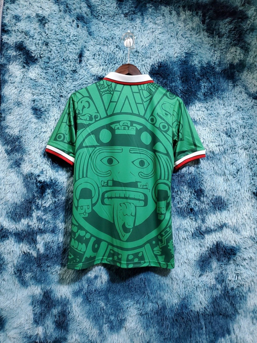 football-shirt-mexico-home-98-99-retro-2 Football Shirt Mexico Home 98-99 Retro back