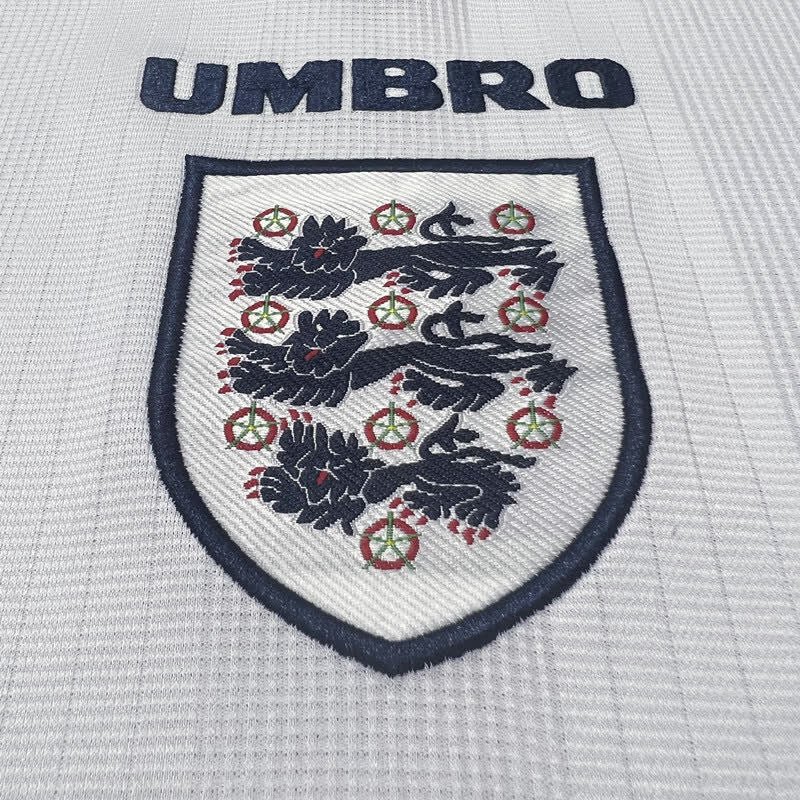 Football Shirt England Home 96-97 Long Sleeve Retro extra 5