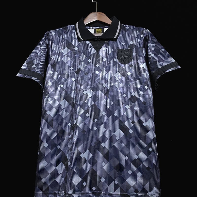 football-shirt-england-black-retro-90-91-7 Football Shirt England Black Retro 90-91 extra 5