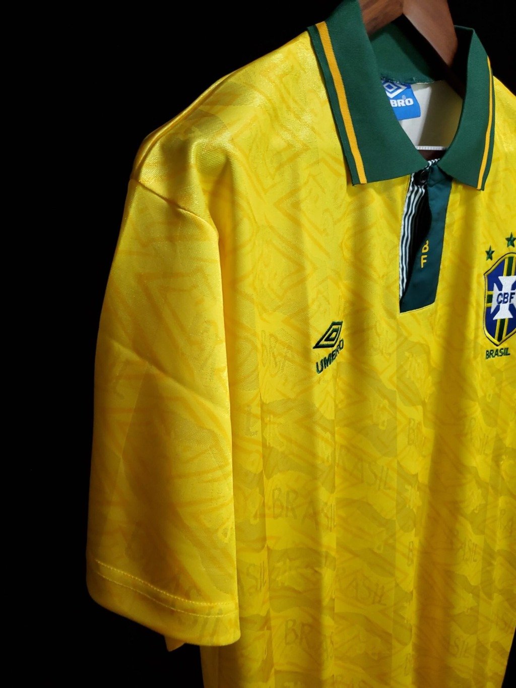 football-shirt-brazil-home-91-93-7 Football Shirt Brazil Home 91-93 extra 5