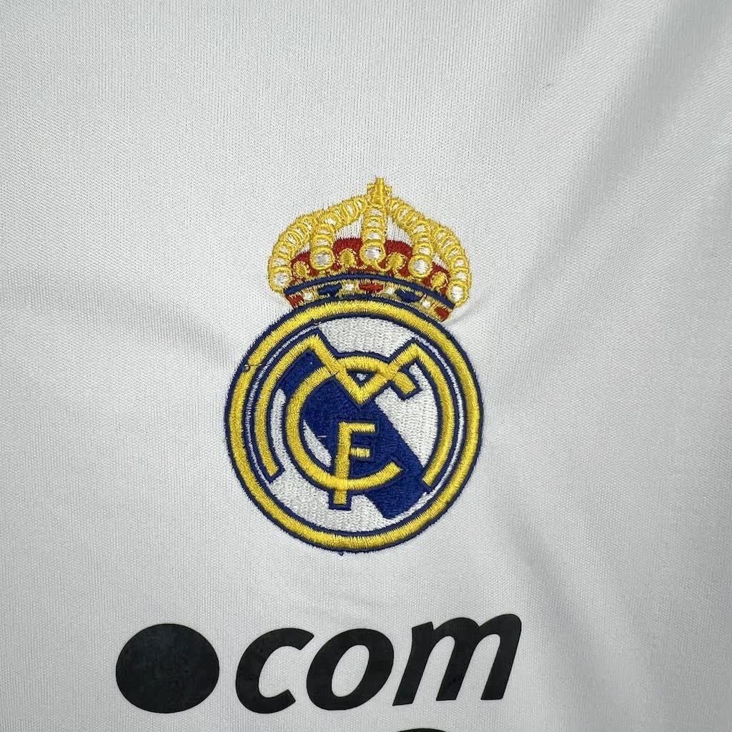 Football Shirt Real Madrid Home 09-10 Retro extra 5