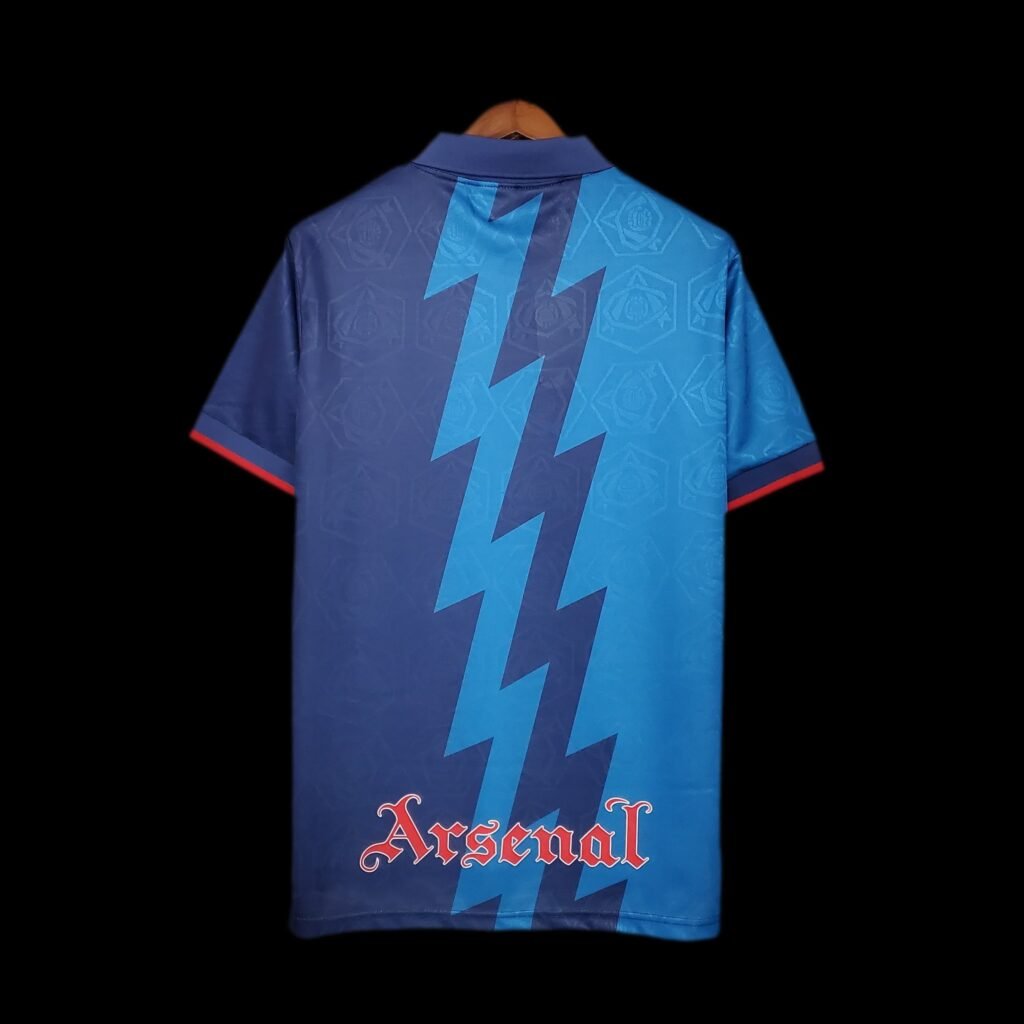 football-shirt-arsenal-away-95-96-retro-2 Football Shirt Arsenal Away 95-96 Retro back