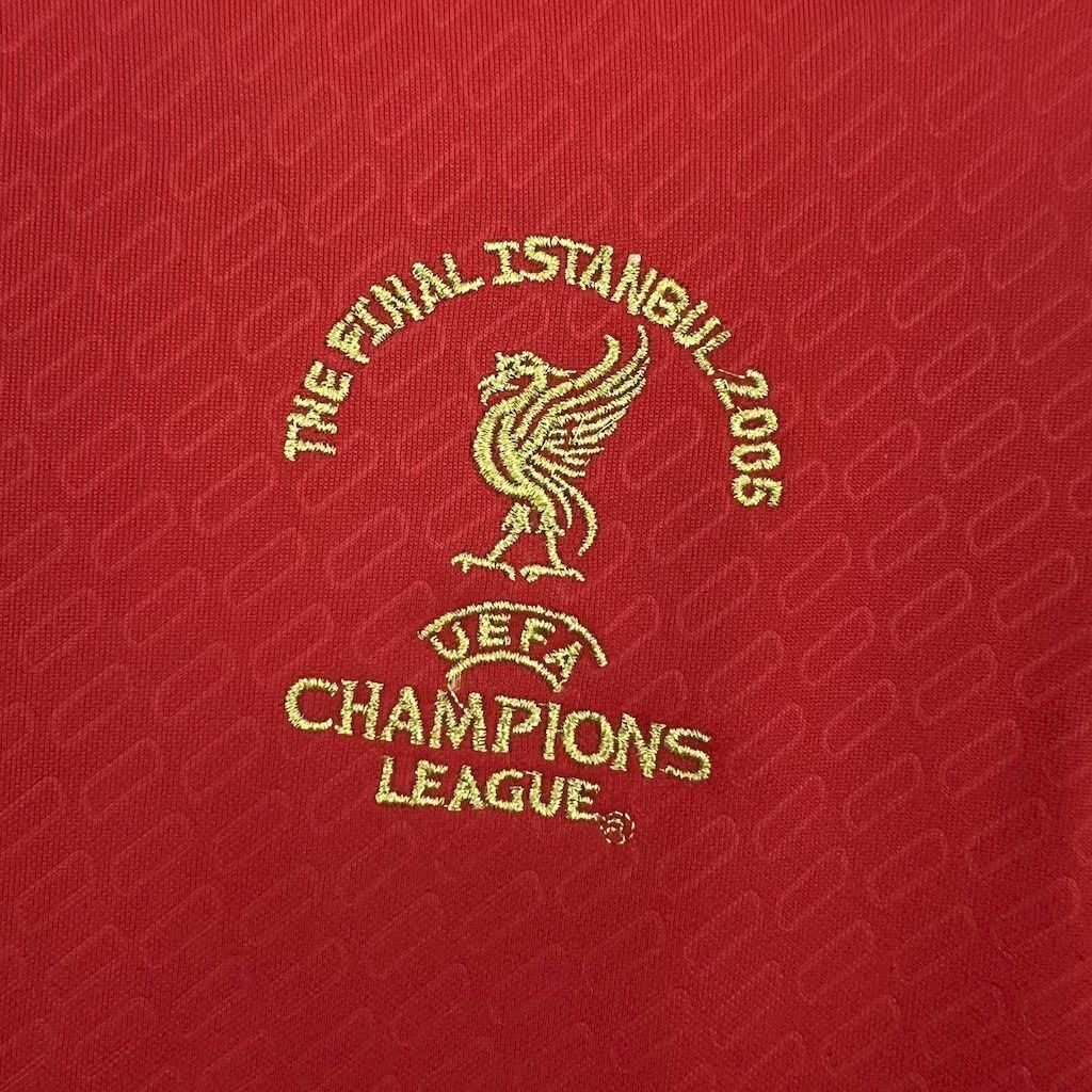 Football Shirt Liverpool FC Home 05-06 Retro extra 5