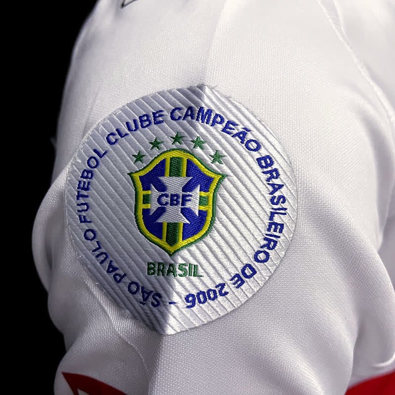 Football Shirt Sao Paulo CF Home 06-07 Retro extra 6