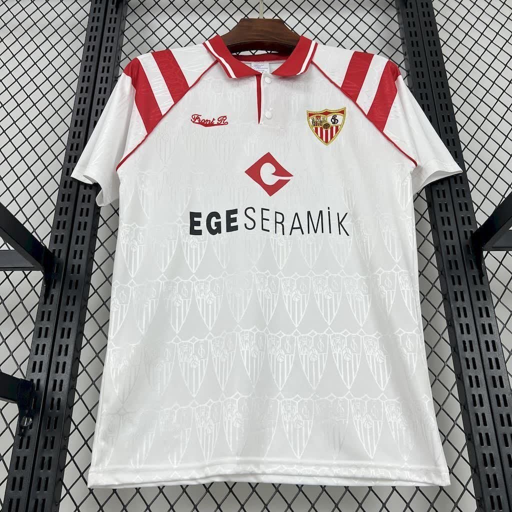 Football Shirt Sevilla FC Home 92-93 Retro extra 6