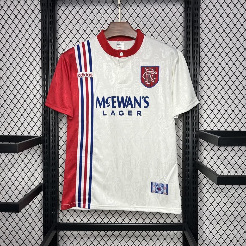Football Shirt Rangers Away 96-97 Retro extra 6