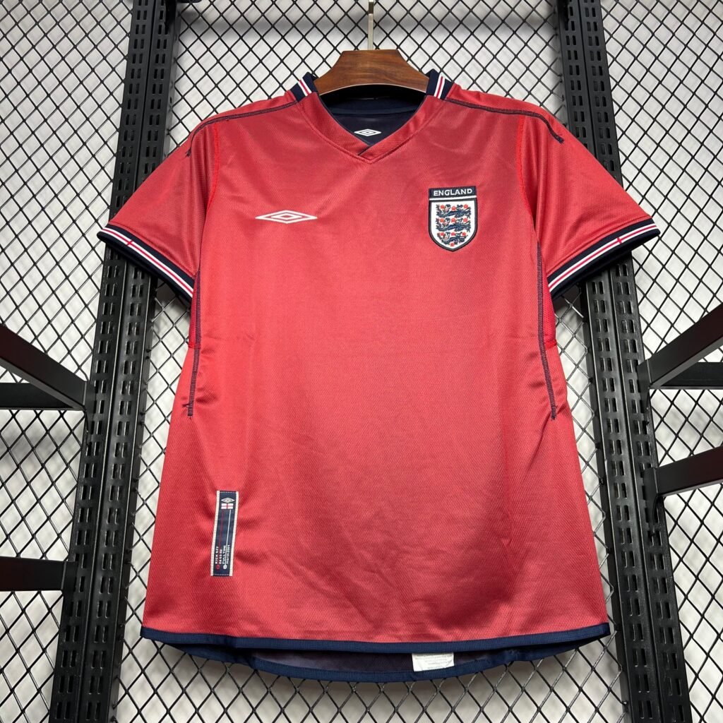 Football Shirt England Away Retro 02-03 extra 6
